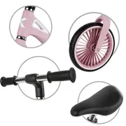 Bicicleta De Echilibru Fara Pedale Pentru Copii, Kidwell Nix Pink, 3.05 Kg, Roti Pu 29 Cm, Reglabila, 80,  120 Cm, Max. 30 Kg Pjbrobinix02a0