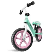Bicicleta De Echilibru Fara Pedale Pentru Copii, Kidwell Rebel Mint, 2.64 Kg, Roti Eva 28 Cm, Reglabila, 80,  120 Cm, Max. 30 Kg Pjbrobirel02a0