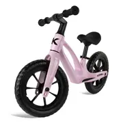 Bicicleta De Echilibru Fara Pedale Pentru Copii, Kidwell Vito Pink , Cadru Magneziu, 2.8 Kg, Roti Eva 28 Cm, Reglabila, 80,  120 Cm, Max. 30 Kg Pjbrobivit04a0