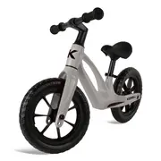 Bicicleta De Echilibru Fara Pedale Pentru Copii, Kidwell Vito Taupe, Cadru Magneziu, 2.8 Kg, Roti Eva 28 Cm, Reglabila, 80,  120 Cm, Max. 30 Kg Pjbrobivit03a0