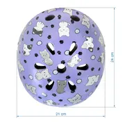 Casca De Protectie Pentru Copii, Sistem De Reglare, Usoara 260 G, M, 52-56 Cm, 3 Ani+, Orix Plus Kitty, Kidwell Pjbkaskori02a3