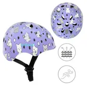 Casca De Protectie Pentru Copii, Sistem De Reglare, Usoara 260 G, M, 52-56 Cm, 3 Ani+, Orix Plus Kitty, Kidwell Pjbkaskori02a3