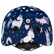 Casca De Protectie Pentru Copii, Sistem De Reglare, Usoara 260 G, M, 52-56 Cm, 3 Ani+, Orix Plus Unicorn, Kidwell Pjbkaskori04a3