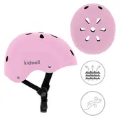 Casca De Protectie Pentru Copii, Sistem De Reglare, Usoara 260 G, S, 48-52 Cm, 1 An+, Orix Pink, Kidwell Pjbkaskori06a1