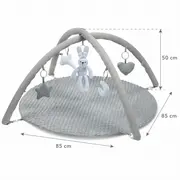 Covoras De Joaca Fata-verso Kidwell Grace Bunny Cu Arcada Interactiva, 5 Jucarii Si Cutie Muzicala In Forma De Iepuras Pjbmaedgrb01a1
