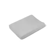 Husa De Protectie Gri Pentru Salteaua De Infasat ,   Bumbac Buclat, Elastic Pe Contur, 80x50 Cm, Bonjourbebe Pjbc2rz101-009