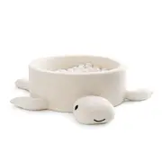 Piscina Cu Bile Boucle Pentru Copii Meowbaby   Turtle ,   Piscina Cu Bile Boucle Pentru Copii Meowbaby   Turtle ,   Oat Biscuit Beige, Fara Bile, Material Reciclat Certificat Oeko-tex  , Fara Bile, Material Pjbmbsbaz21220ie