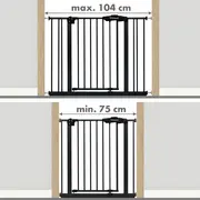 Poarta De Siguranta Kidwell Guarda 75,  104 Cm ,   Protectie Sigura Pentru Copii, Fara Gaurire Pjbbrzagua02a1