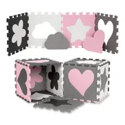 Puzzle Din Spuma Kidwell Happy Love   Covoras De Joaca Mare, Moale Si Sigur Pentru Copii Pjbpupihap01a1