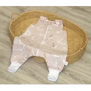 Sac De Dormit Cu Picioare, Bumbac De Vara, 1 Tog, Gasca Bej, S, 6-24 Luni Pjb85377