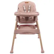 Scaun De Masa 2in1 Pentru Bebelusi Si Copii, Pliabil, Karimi, Inaltime Ajustabila, Varsta 0-15 Kg, Centura De Siguranta In 5 Puncte, Depozitare Pjbkrwykar01a0