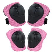 Set De Protectie Kidwell Trix, Genunchiere, Cotiere Si Palme, Marime S, 25-50 Kg, Pink Pjbzeoctri02a1