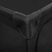 Tarc De Joaca Kidwell Fanko Negru 130x130 Cm   Spatiu Sigur, Modern Si Confortabil Pentru Copilul Tau Pjbkomofan03a4