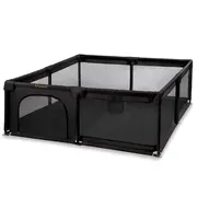 Tarc De Joaca Kidwell Fanko Negru 180a 200 Cm   Spatiu Extra-generos Si Sigur Pentru Copilul Tau Pjbkomofan03a3