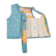 Vesta De Inot Copii Cu Protectie Uv Upf 50+ Sea La Vie By Saro ,   Vesta Flotabila Evolutiva 3-6 Ani Pjb62201