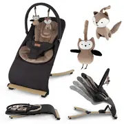 Balansoar Pentru Bebelusi Kidwell Rubi Gold Negru ,   Confort, Siguranta Si Relaxare Din Primele Zile Pjbleburub01a1