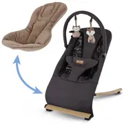 Balansoar Pentru Bebelusi Kidwell Rubi Gold Negru ,   Confort, Siguranta Si Relaxare Din Primele Zile Pjbleburub01a1