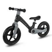 Bicicleta De Echilibru Fara Pedale Pentru Copii, Pliabila, Kidwell Flex Black, Ultra Usoara 2.9 Kg, Roti Eva 29 Cm, Reglabila, 80,  120 Cm, Max. 30 Kg Pjbrobifle01a1