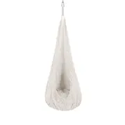 Leagan Tip Cocon Pentru Copii Meowbaby   Churros Cotton Candy White ,   Locul Preferat Pentru Joaca Si Relaxare Pjbmchhkk96