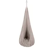 Leagan Tip Cocon Pentru Copii Meowbaby   Churros Pebble Beige ,   Locul Preferat Pentru Joaca Si Relaxare Pjbmchhkk100