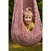 Leagan Tip Cocon Pentru Copii Meowbaby   Churros Pebble Beige ,   Locul Preferat Pentru Joaca Si Relaxare Pjbmchhkk100