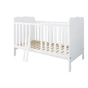 Patut Evolutiv 140x70 Cm Isabel 3in1 ,   Pat Bebe + Junior + Pat Prescolar, Somiera Reglabila + Trepte Detasabile Pjbisabel140_w