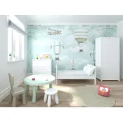 Patut Evolutiv 140x70 Cm Isabel Casmir 3in1 ,   Pat Bebe + Junior + Pat Prescolar, Somiera Reglabila + Trepte Detasabile Pjbisabel140_c