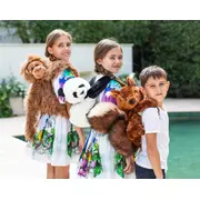 Rucsac Copii Wild  Soft Maimuta ,   Rucsac Plus Premium Cu Bretele Reglabile Pjbws2007