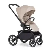 Carucior 2 in 1, Petite&Mars, Scout, Cu landou pliabil, Reversibil, Spatar si suport de picioare reglabile in 3 pozitii, Maner ajustabil, Cu accesorii, Pana la 22 kg, 0 luni+, Bej BYN555696