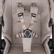 Carucior 2 in 1, Petite&Mars, Scout, Cu landou pliabil, Reversibil, Spatar si suport de picioare reglabile in 3 pozitii, Maner ajustabil, Cu accesorii, Pana la 22 kg, 0 luni+, Crem Cappuccino BYN555695
