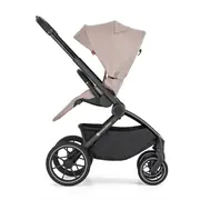 Carucior 2 in 1, Petite&Mars, Scout, Cu landou pliabil, Reversibil, Spatar si suport de picioare reglabile in 3 pozitii, Maner ajustabil, Cu accesorii, Pana la 22 kg, 0 luni+, Crem Cappuccino BYN555695