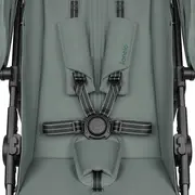 Carucior sport, Lionelo, Emerald, Pliere cu o mana, Copertina XXL UPF50+, Spatar reglabil, Suspensie completa, Roti EVA, 6- 48 luni, Pana la 22 kg, Verde BYNLO-EMERALD_GREEN_FOREST