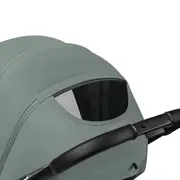 Carucior sport, Lionelo, Emerald, Pliere cu o mana, Copertina XXL UPF50+, Spatar reglabil, Suspensie completa, Roti EVA, 6- 48 luni, Pana la 22 kg, Verde BYNLO-EMERALD_GREEN_FOREST