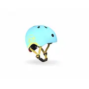 Casca De Protectie Pentru Copii, Sistem De Reglare Magnetic Cu Led, Xxs-s, 45-51 Cm, 1 An+, Blueberry, Scoot  Ride Pjb96388