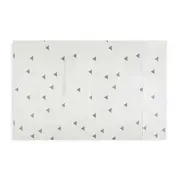 Covoras educativ, Petite&Mars, Campy L, Din spuma XPE non-toxica, Cu doua fete, Suprafata antiderapanta, 130x200 cm, Pliabil compact 40&times;32&times;21 cm, Model baloane si forme geometrice BYN434074