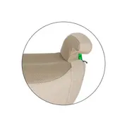 Inaltator auto, Petite&Mars, Optimus Pro, I-size, 125- 150 cm, 22-36 kg, Cu isofix, Forma ergonomica, Husa detasabila, Bej BYN647498
