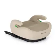 Inaltator auto, Petite&Mars, Optimus Pro, I-size, 125- 150 cm, 22-36 kg, Cu isofix, Forma ergonomica, Husa detasabila, Bej BYN647498