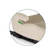 Inaltator auto, Petite&Mars, Optimus Pro, I-size, 125- 150 cm, 22-36 kg, Cu isofix, Forma ergonomica, Husa detasabila, Bej BYN647498