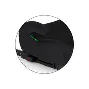 Inaltator auto, Petite&Mars, Optimus Pro, I-size, 125- 150 cm, 22-36 kg, Cu isofix, Forma ergonomica, Husa detasabila, Negru BYN647495