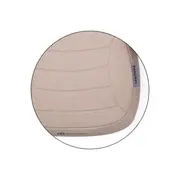 Inaltator auto, Petite&Mars, Zuno, I-size, 125- 150 cm, 22-36 kg, Forma ergonomica, Usor- 1 kg, Bej inchis BYN652497