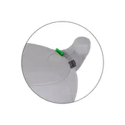 Inaltator auto, Petite&Mars, Zuno, I-size, 125- 150 cm, 22-36 kg, Forma ergonomica, Usor- 1 kg, Gri BYN652496