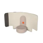 Incalzitor biberoane, Lionelo, ThermUp Go Evo, Portabil, Cu 5 niveluri de incalzire, Cu buton Safety Control, Mentinere caldura pana la 9h, Incarcare USB, Bej inchis BYNLOC-THERMUP_GO_EVO_BEIGE_TAUPE