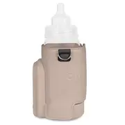 Incalzitor biberoane, Lionelo, ThermUp Go Evo, Portabil, Cu 5 niveluri de incalzire, Cu buton Safety Control, Mentinere caldura pana la 9h, Incarcare USB, Bej inchis BYNLOC-THERMUP_GO_EVO_BEIGE_TAUPE