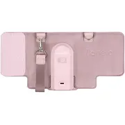 Incalzitor biberoane, Lionelo, ThermUp Go Evo, Portabil, Cu 5 niveluri de incalzire, Cu buton Safety Control, Mentinere caldura pana la 9h, Incarcare USB, Roz deschis BYNLOC-THERMUP_GO_EVO_PINK_MIST