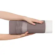 Patut co-sleeper, Lionelo, Luna, 2 in 1, Cu laterala culisanta, Cu setare unghiulara, Cu roti, Reglabil in 6 pozitii pe inaltime, Bej inchis BYNLO-LUNA_BEIGE_TAUPE