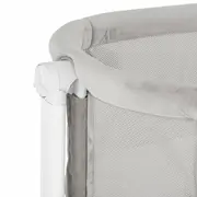 Patut co-sleeper, Petite&Mars, Glory, 2 in 1, Cu leganare, Cu ajustare pe inaltime in 5 pozitii, Cu saltea, Pliabil, Geanta de transport inclusa,0 luni+, Greutate suportata: 9 kg, Bej BYN926587