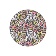 Salteluta pentru carucior, Petite&Mars, Foamy, Reversibila, Cu doua fete, Din spuma, Universala, 86x42 cm, Gri/Multicolor BYN502625