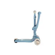 Trotineta transformabila cu sezut pliabil si lumini LED, Momi Debe - Blue KRTHULA0020