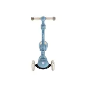 Trotineta transformabila cu sezut pliabil si lumini LED, Momi Debe - Blue KRTHULA0020