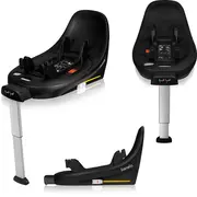 Baza scaun auto i-Size, Lionelo, Moxie Next, Rotativa 360, Cu isofix si picior stabilizator, Cu indicatori pentru instalare corecta, Compatibila cu Moxie si Moxie Next, Negru BYNLO-MOXIE_PLUS_I-SIZE_BASE_BLACK